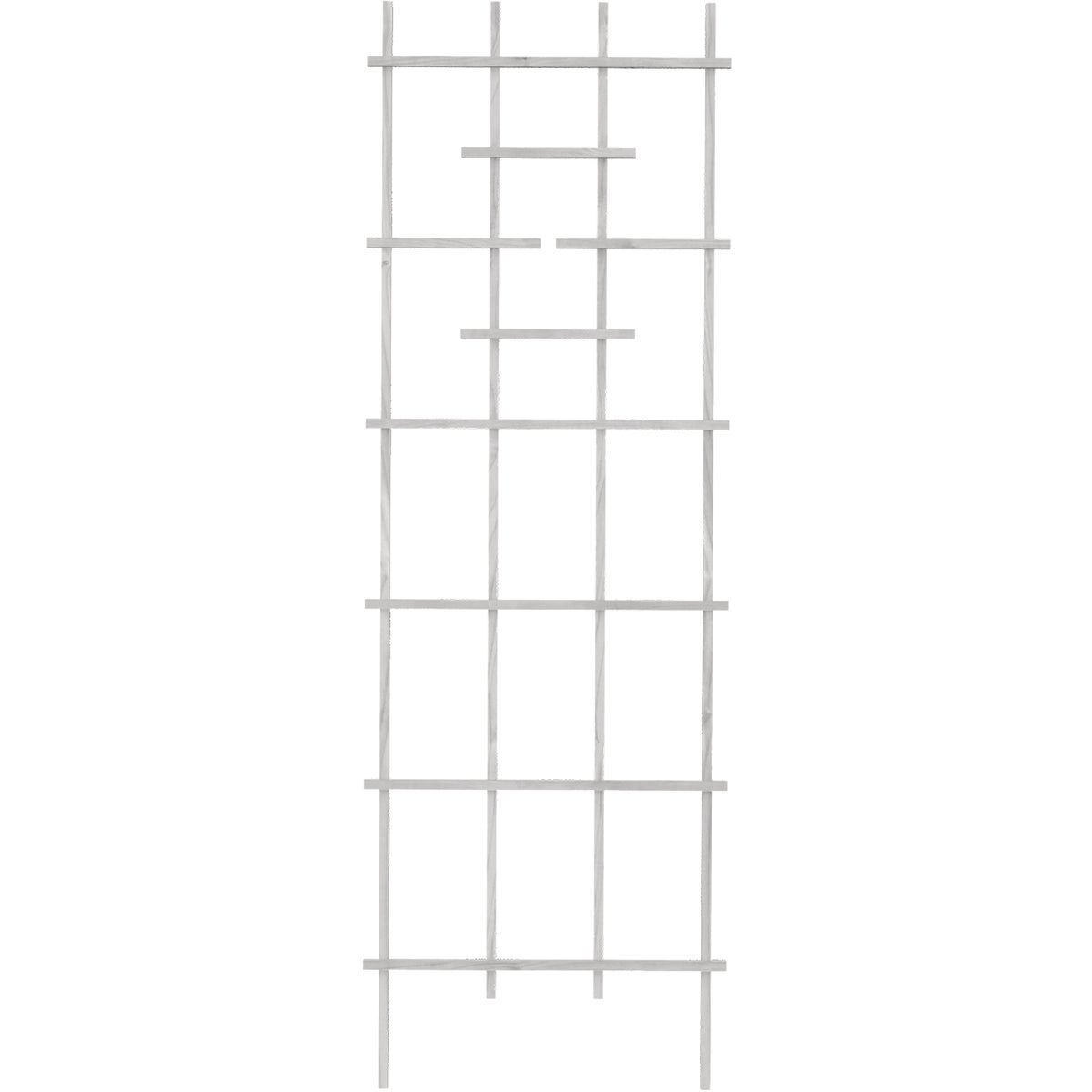 Panacea 72 In. White Wood Ladder Trellis