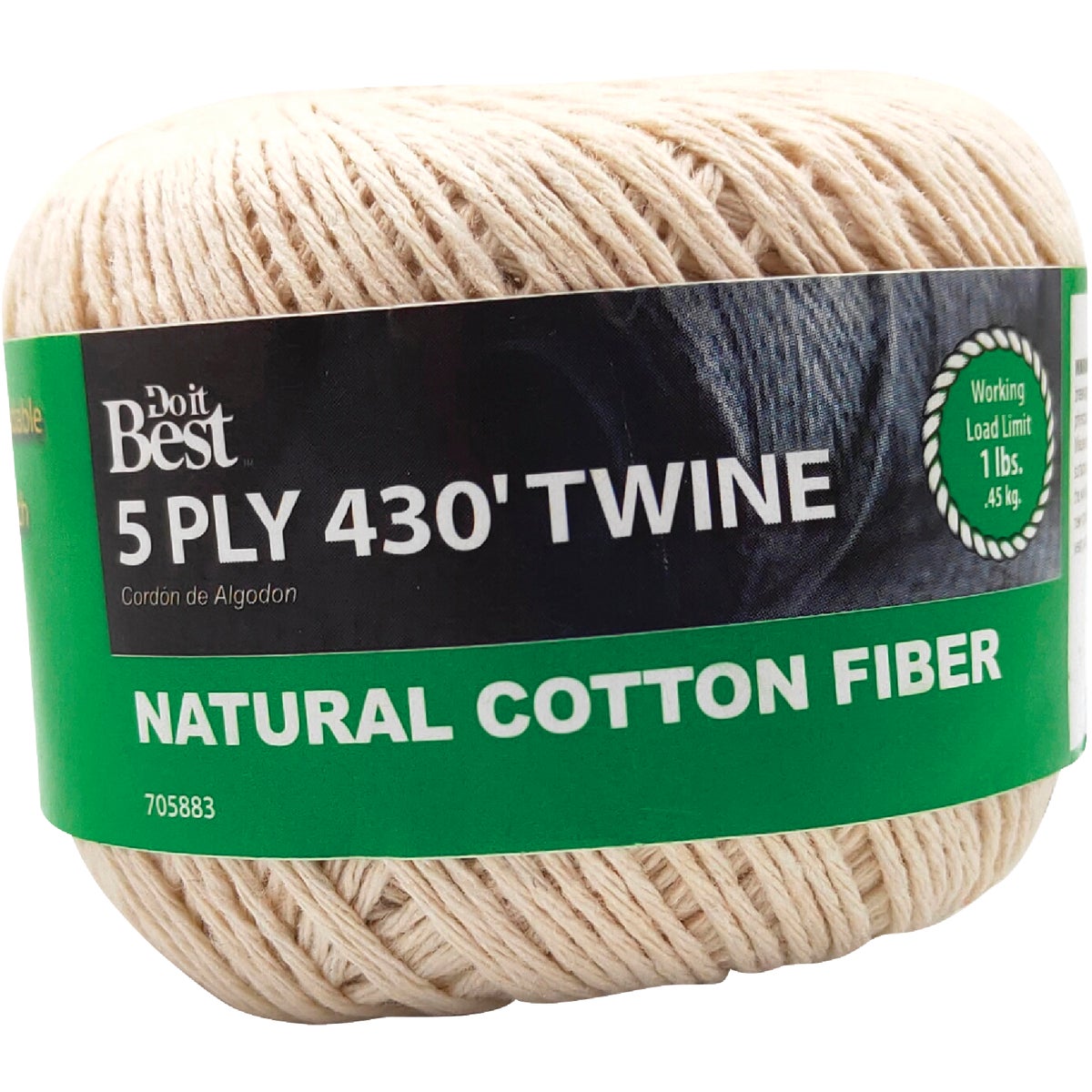 Do it Best 5-Ply x 430 Ft. Natural Cotton Twine