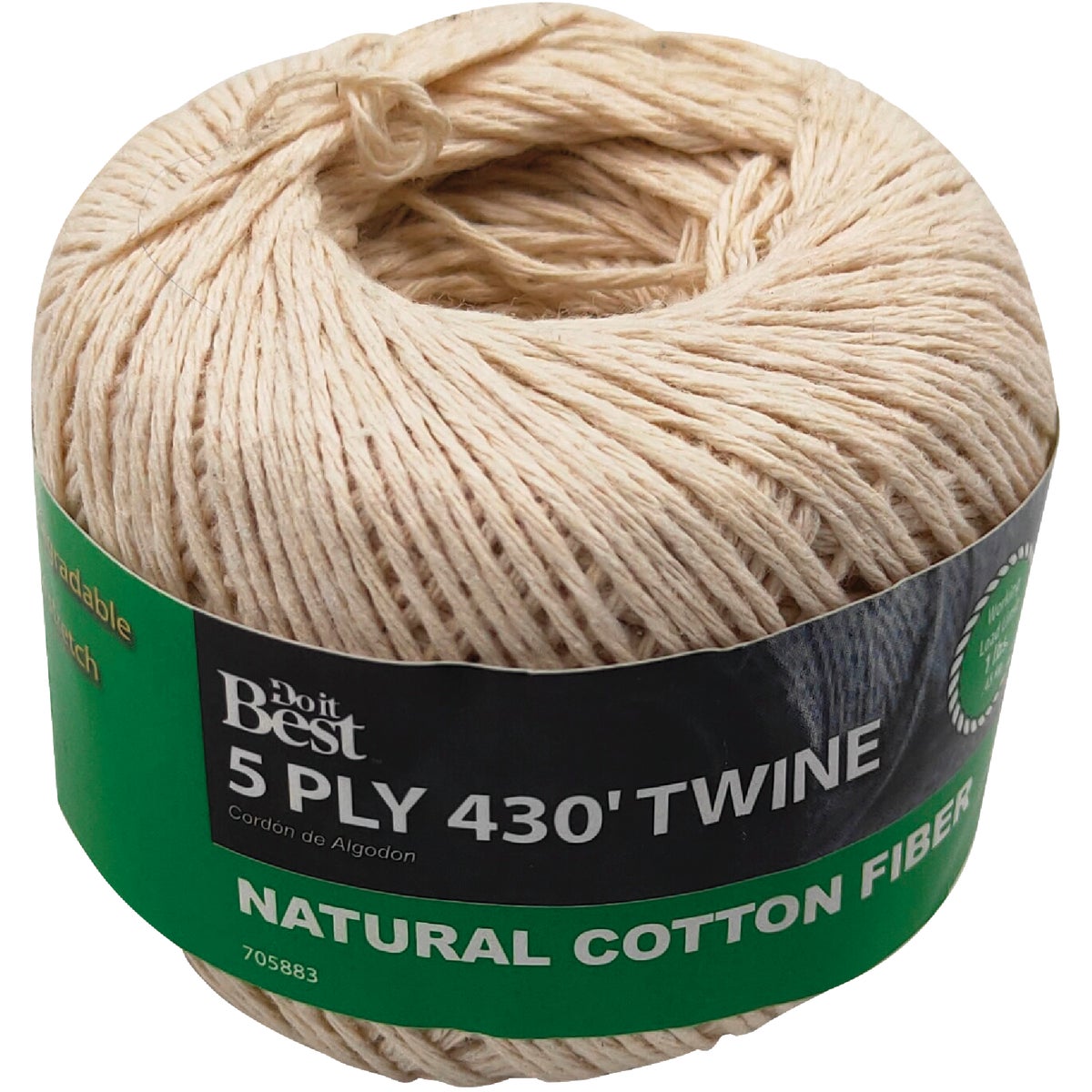 Do it Best 5-Ply x 430 Ft. Natural Cotton Twine