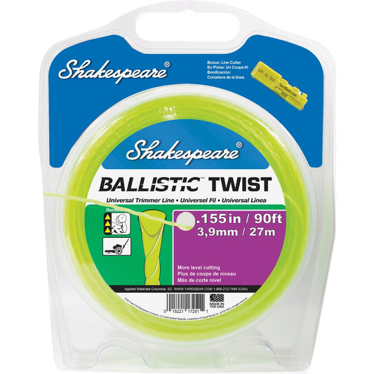 Shakespeare 0.155 In. x 90 Ft. Ballistic Twist Universal Trimmer Line