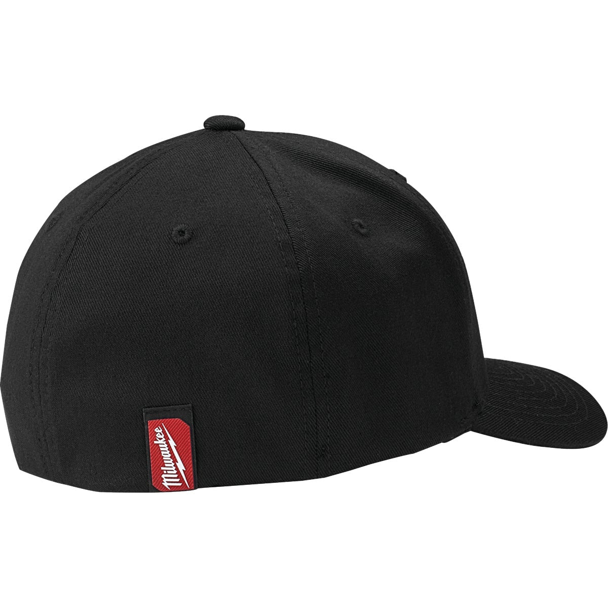 Milwaukee FlexFit Black Fitted Hat, L/XL