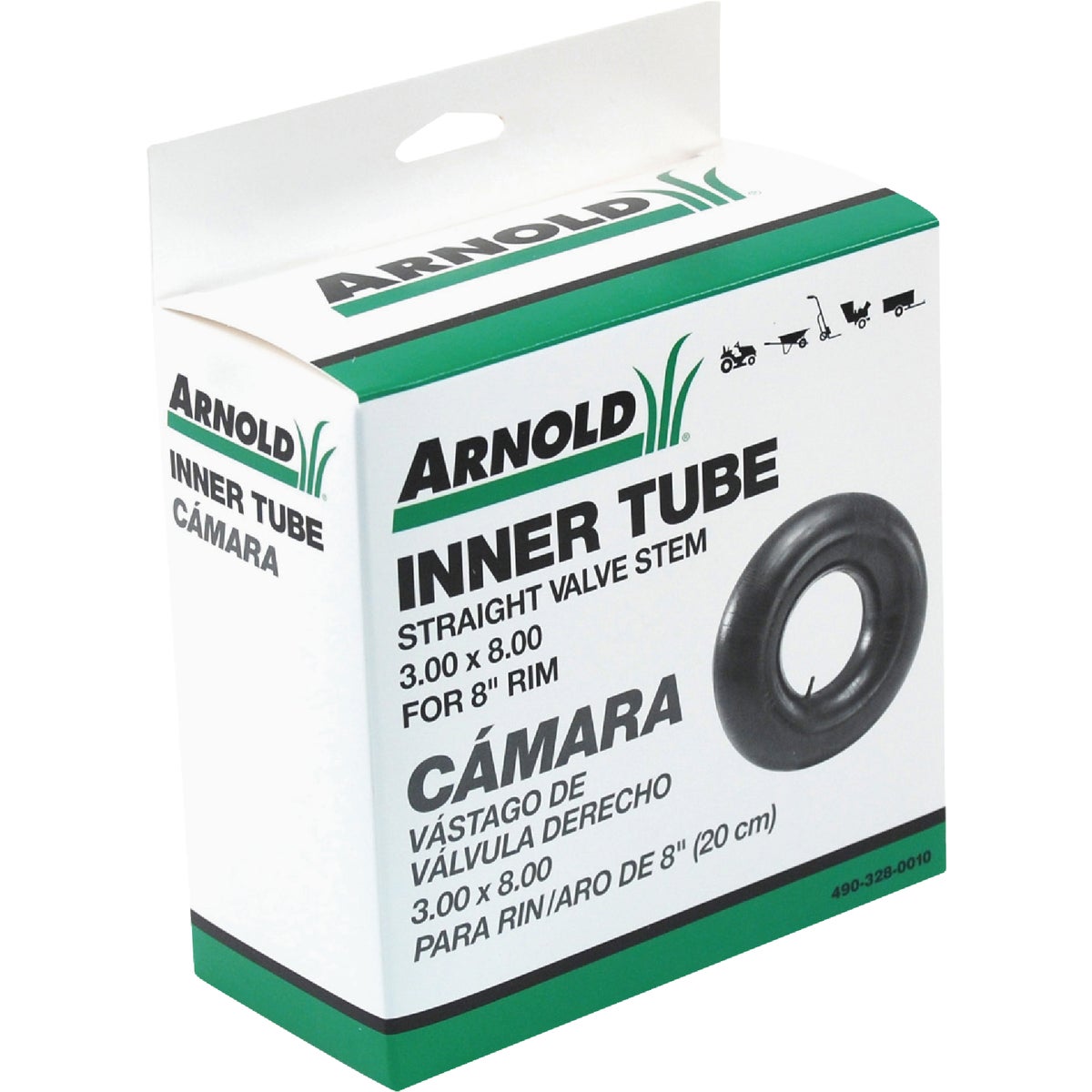 Arnold 300 x 8 In. Replacement Inner Tube