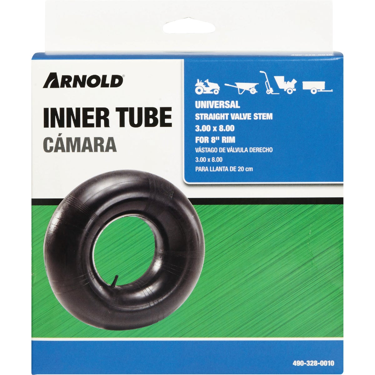 Arnold 300 x 8 In. Replacement Inner Tube