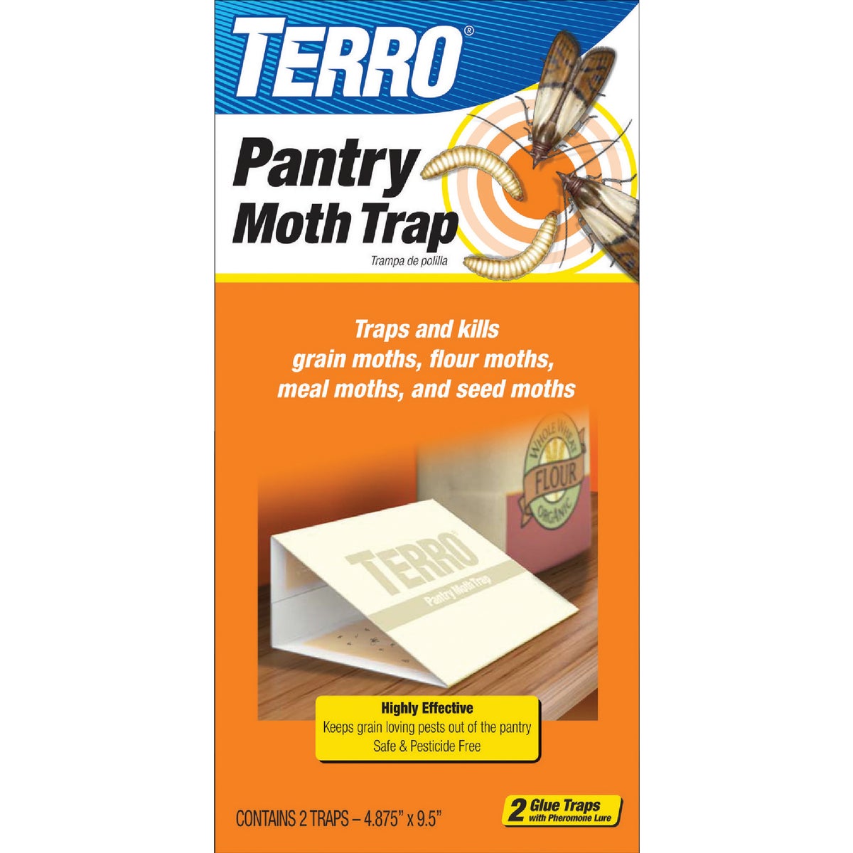 Terro Glue Pantry Moth Trap (2-Pack)