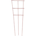 Panacea 42 In. Red Powder Coat Galvanized Welded Wire Tomato Cage
