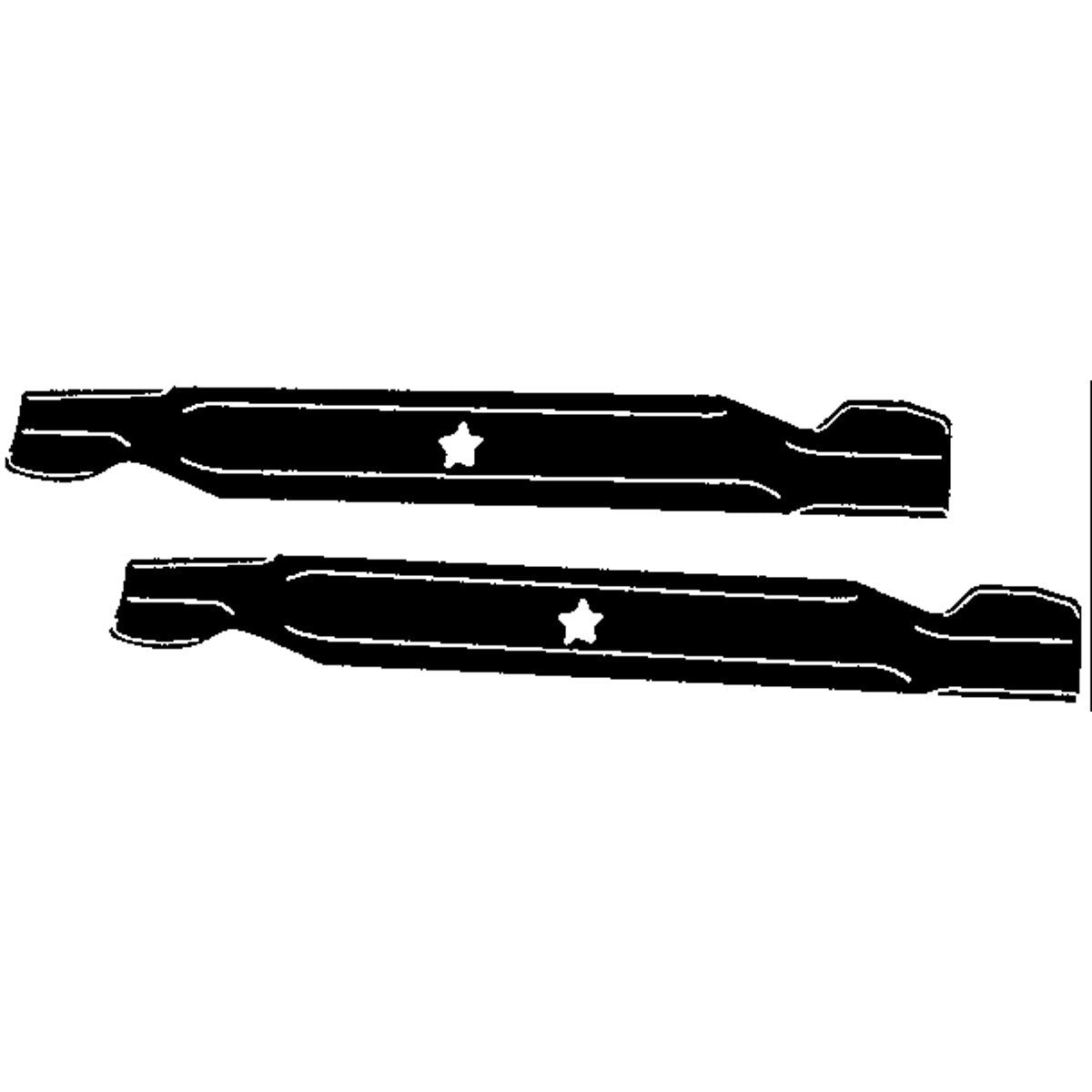 Arnold 21 In. Replacement Tractor Mower Blade Set