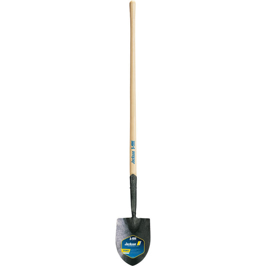 Jackson Pony J-450 Series 47 In. Wood Handle #00 Round Point Irrigation Shovel