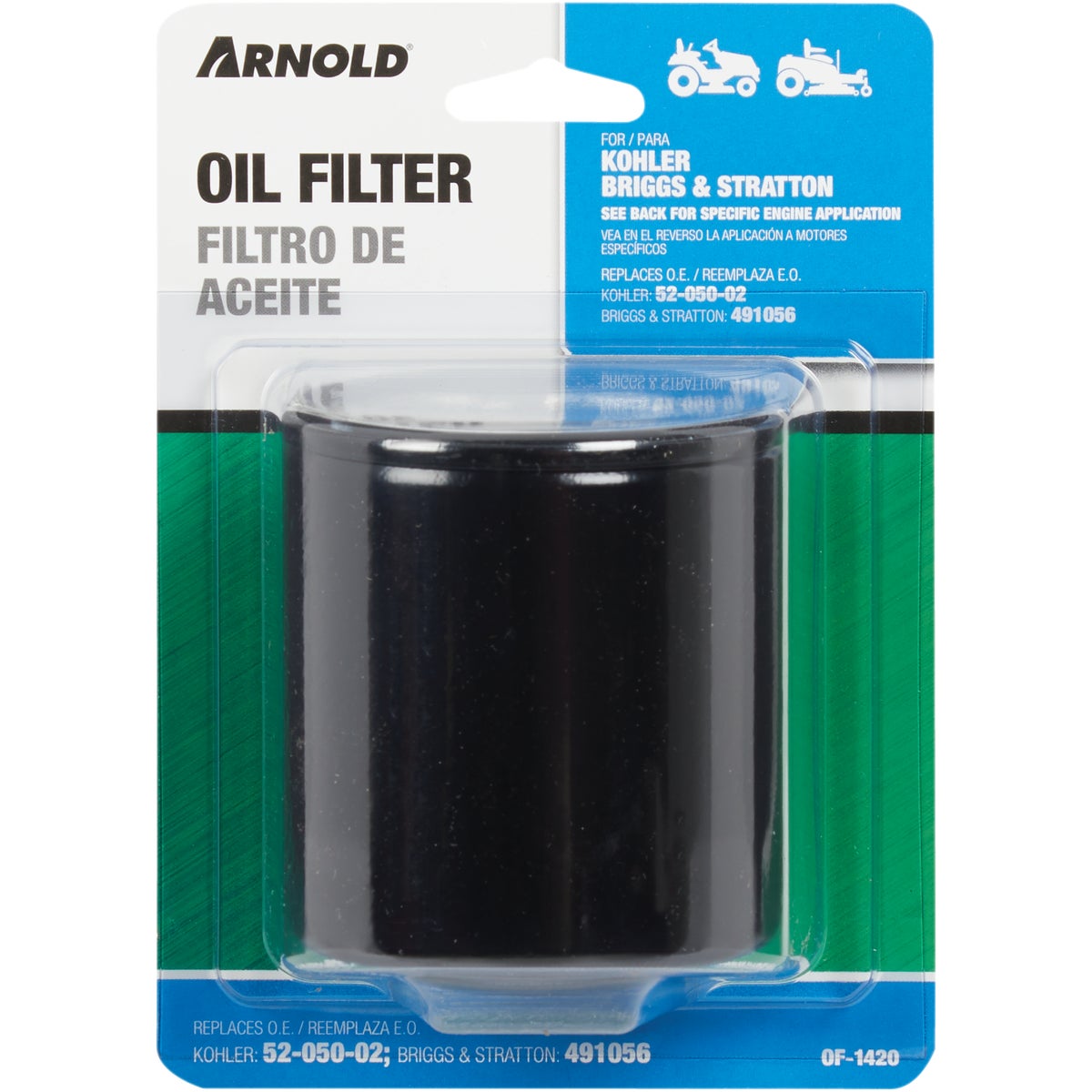 Arnold Oil Filter for Briggs & Stratton and Kohler Engines