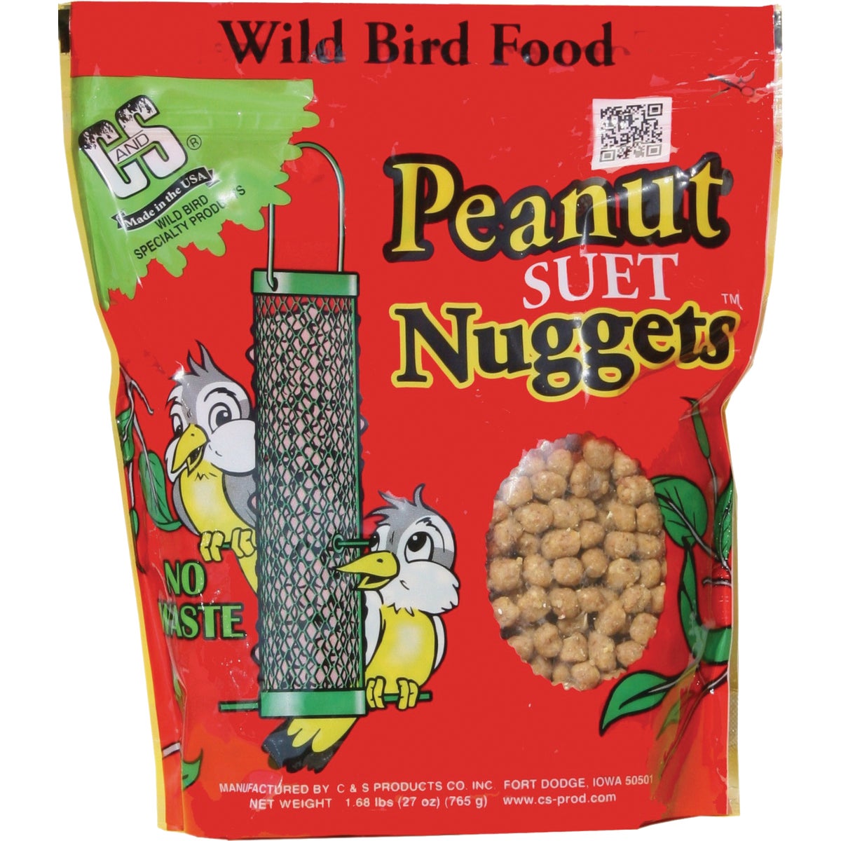 C&S Nuggets 27 Oz. Peanut Suet