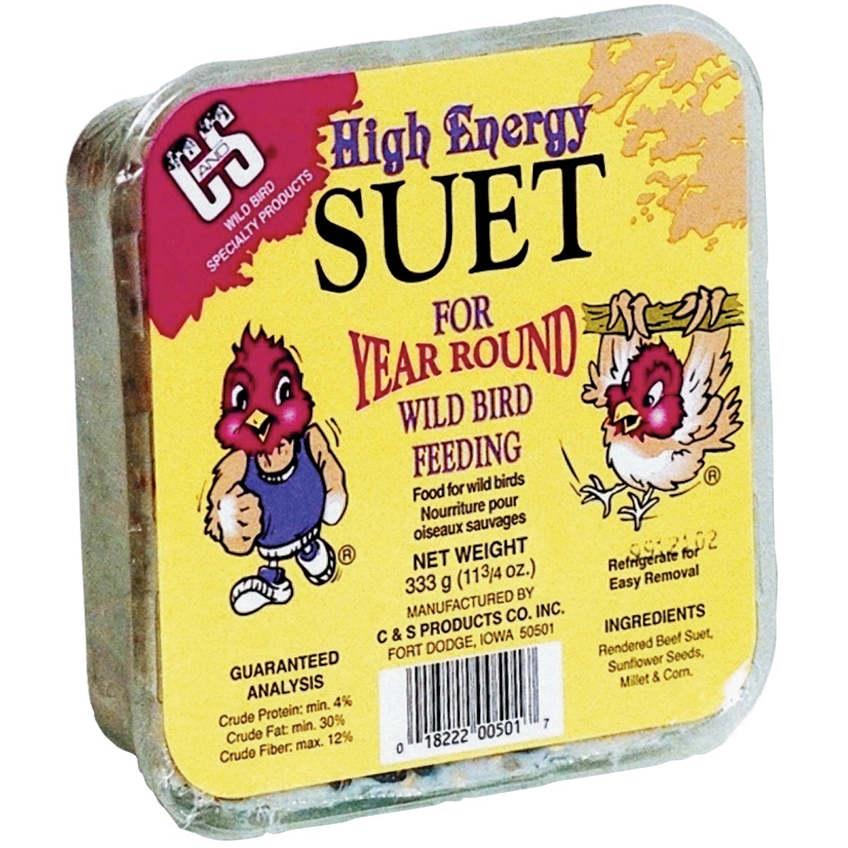 C&S 11.75 Oz. High Energy Treat Suet