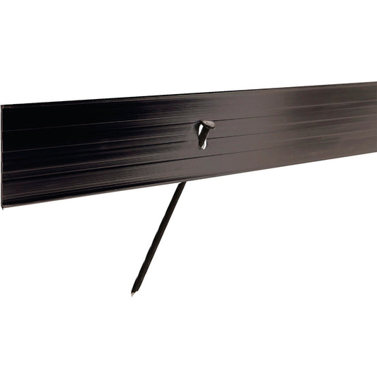 E-Z Edge 4 In. H. x 6 Ft. L. Black Aluminum Lawn Edging