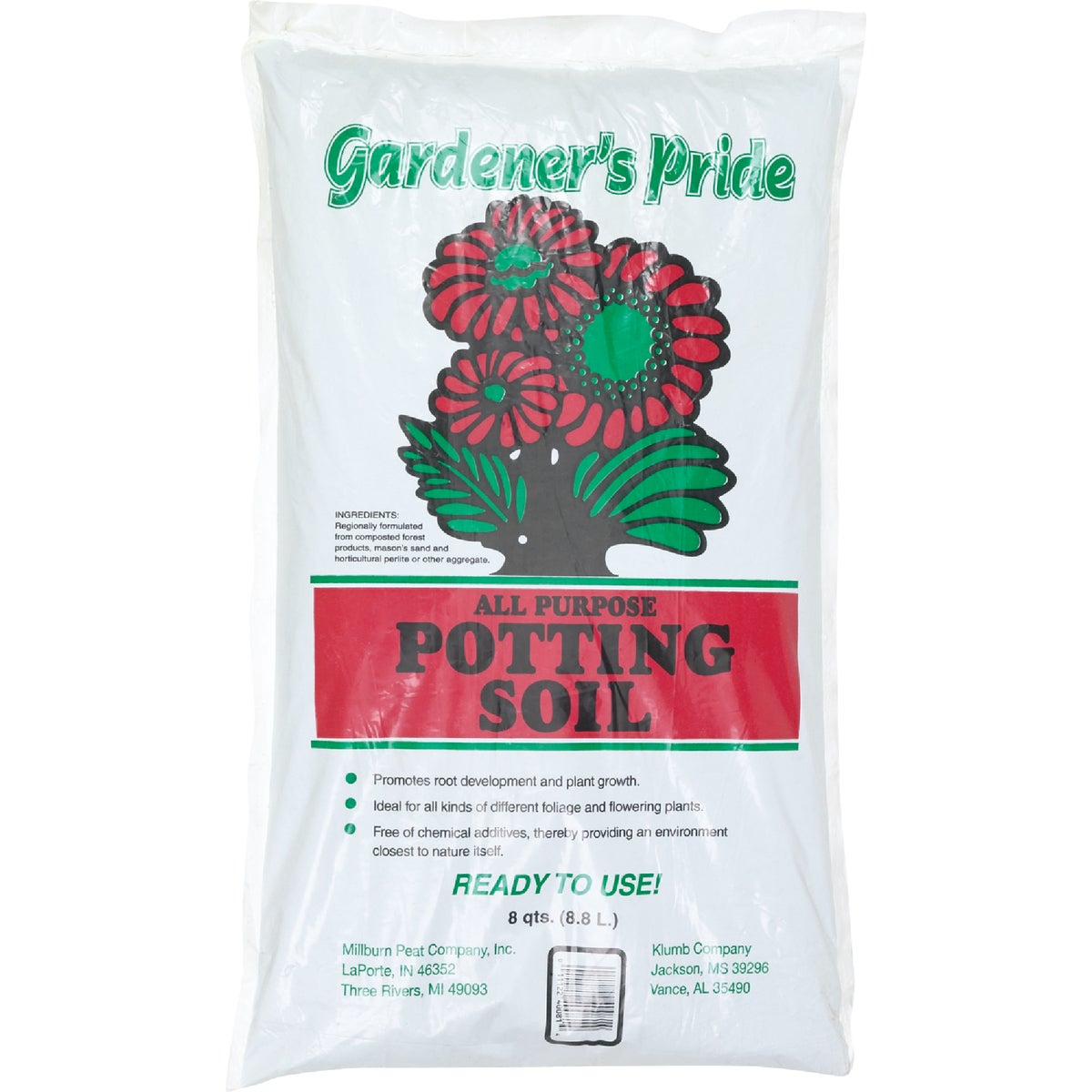 Gardenscape 8 Lb. All Purpose Indoor & Outdoor Potting Soil