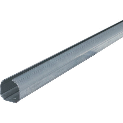 National 5400 8 Ft. Galvanized Round Rail Barn Door Rail