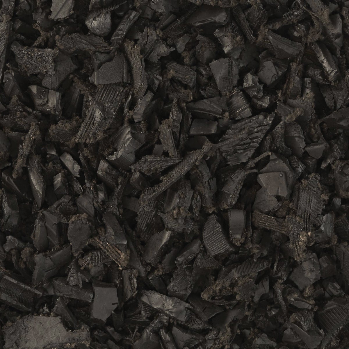 NuScape Black 0.8 Cu. Ft. Rubber Mulch Nuggets