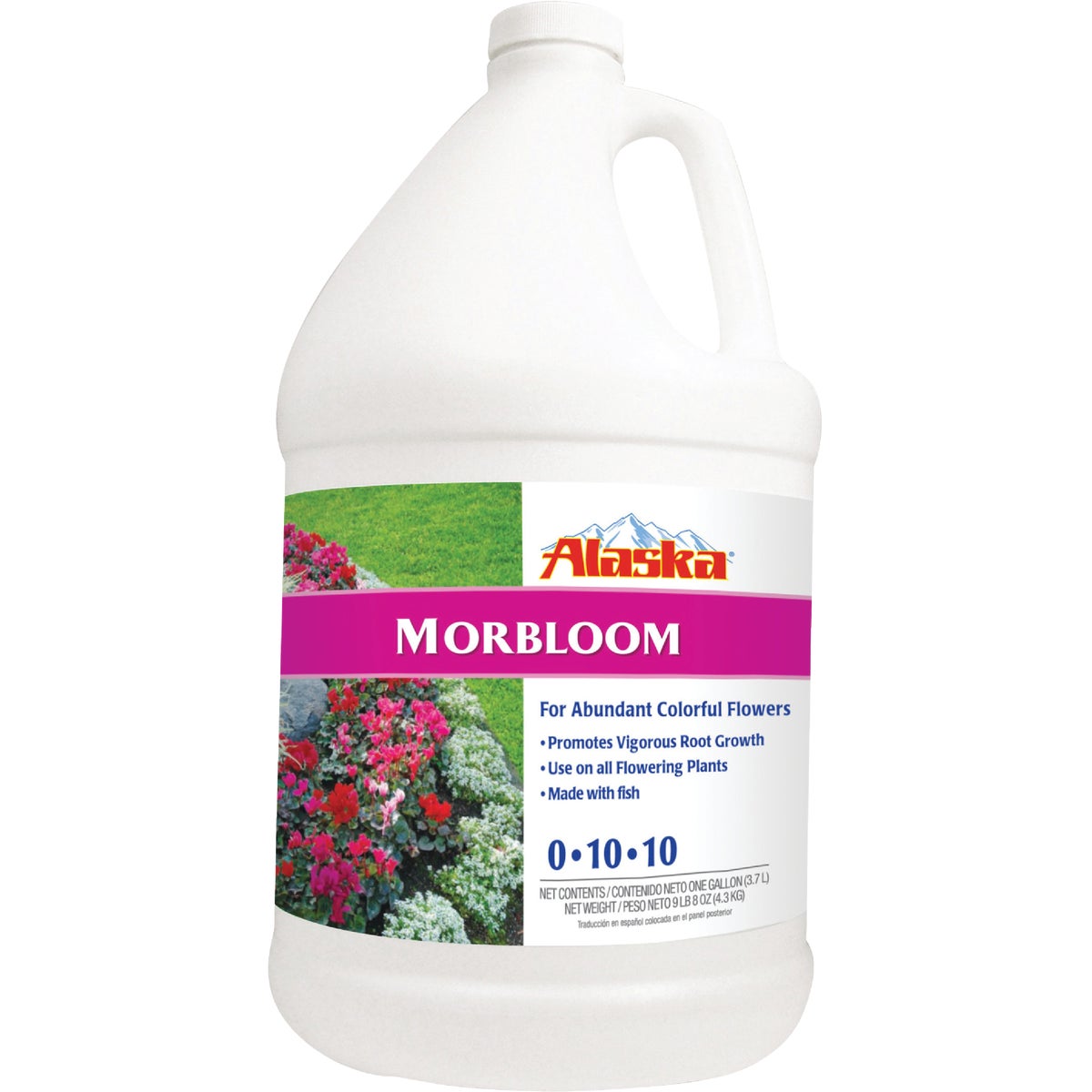 Alaska Morbloom 1 Gal. 0-10-10 Concentrated Liquid Plant Food