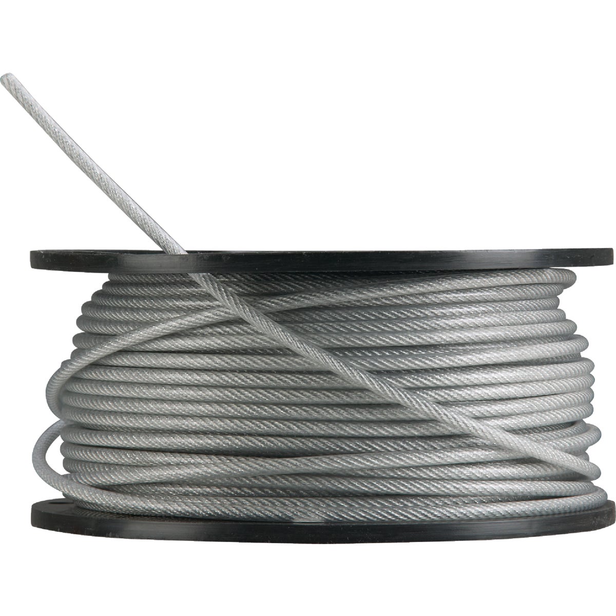 Campbell 1/8 In. x 250 Ft. Vinyl-Coated Galvanized Clothesline Cable