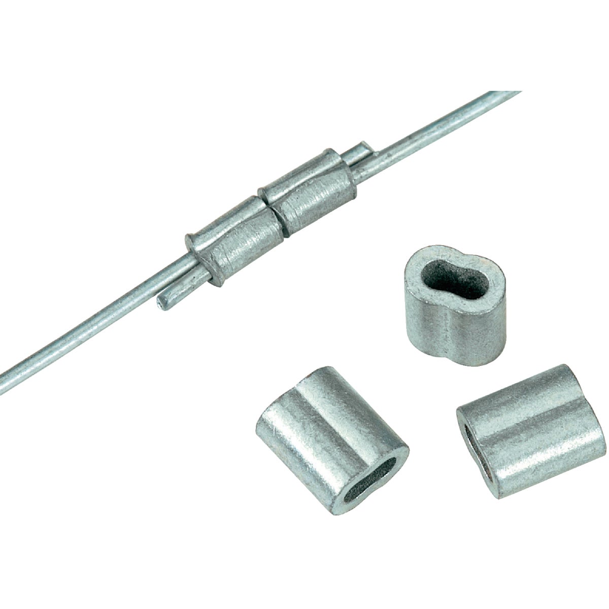 Dare 12-1/2 Ga. Zinc Plated Copper Splicing Sleeve (100-Pack)