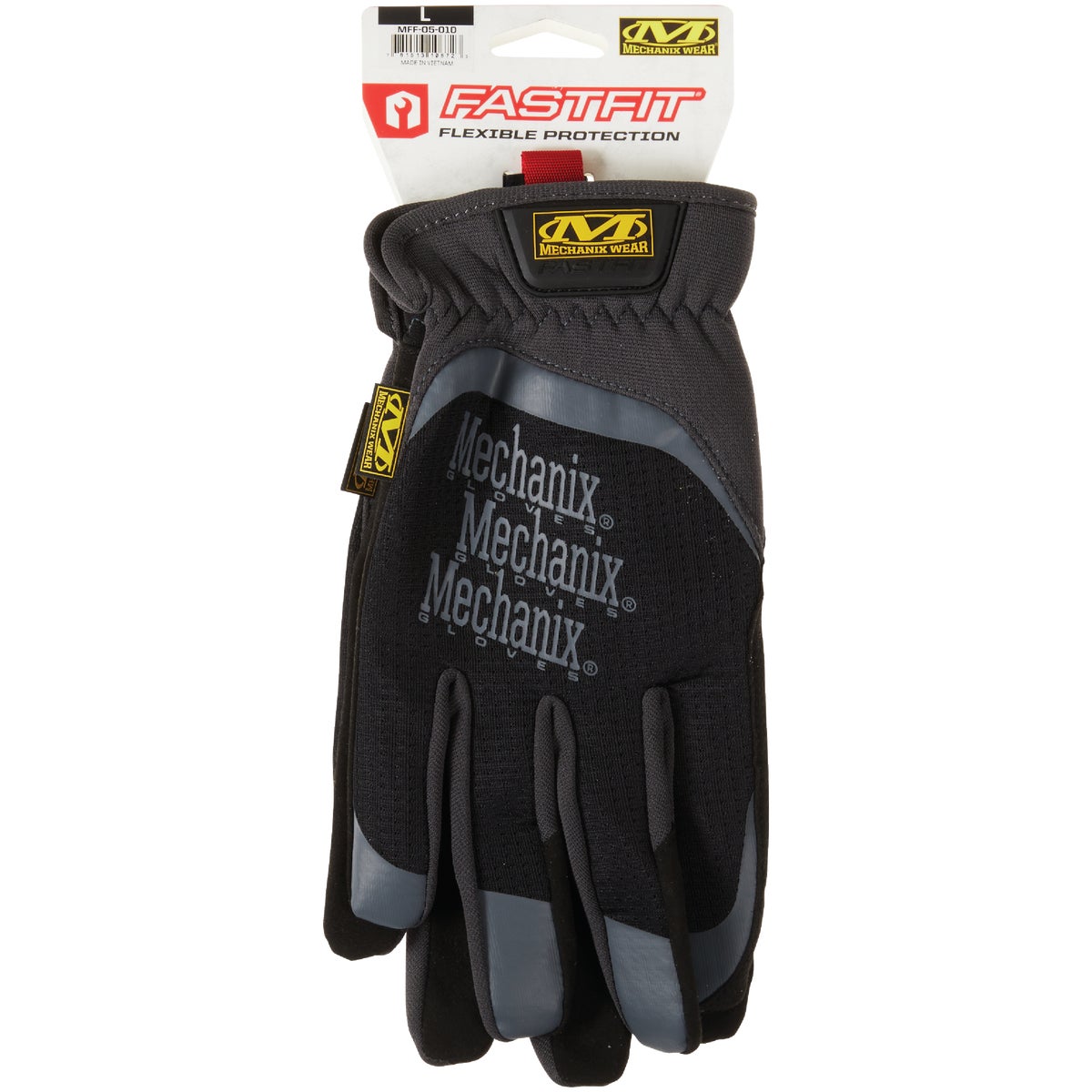 Mechanix Wear FastFit Men's Large Synthetic Black Work Glove