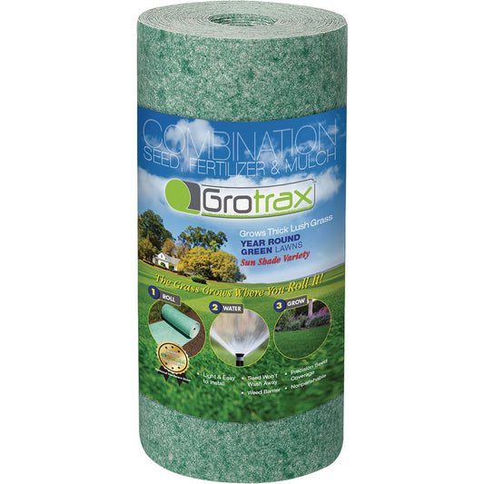 GroTrax Quick-Fix 50 Sq. Ft. Coverage Year Round Green Mixture Grass Seed Roll