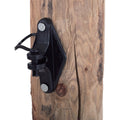 Dare Nail-On Pin Lock Black Polyethylene w/Carbon Black Electric Fence Insulator (25-Pack)