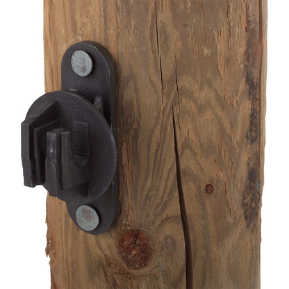 Dare Snug Nail-On Black Polyethylene Electric Fence Insulator (25-Pack)