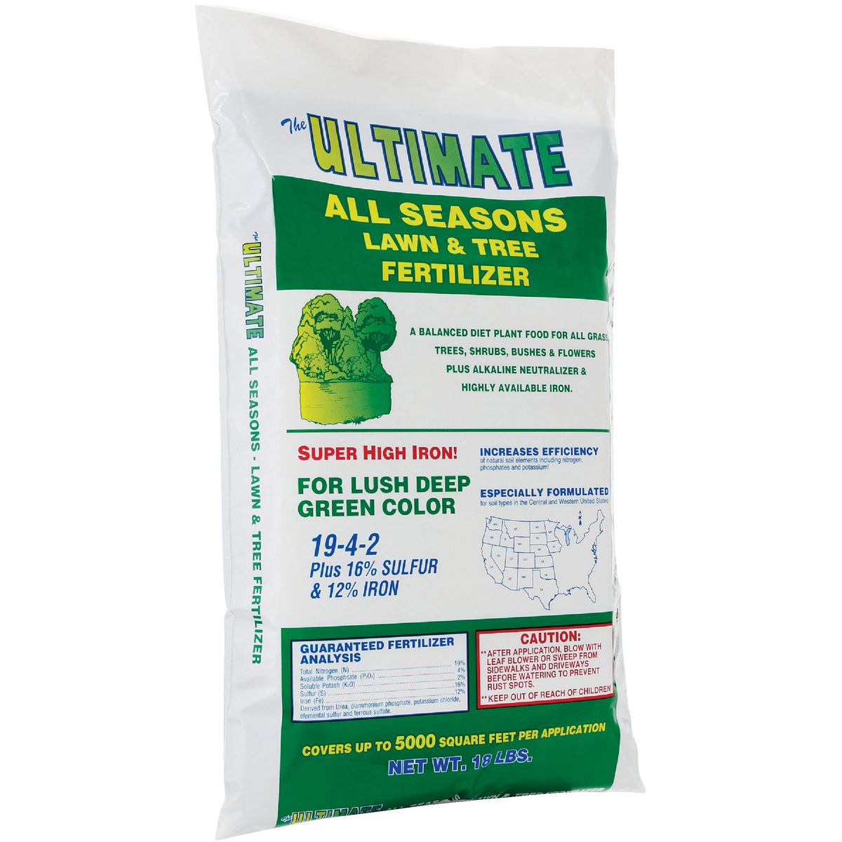 Ultimate 18 Lb. 5000 Sq. Ft. 19-4-2 All Seasons All Purpose Fertilizer