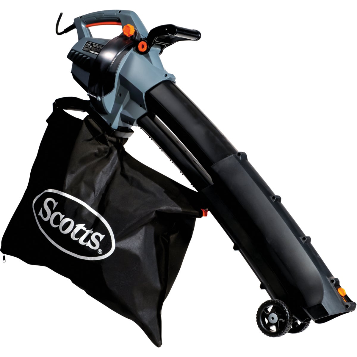 Scotts 200 MPH 410 CFM 14 Amp Corded Electric Blower/Vacuum/Mulcher