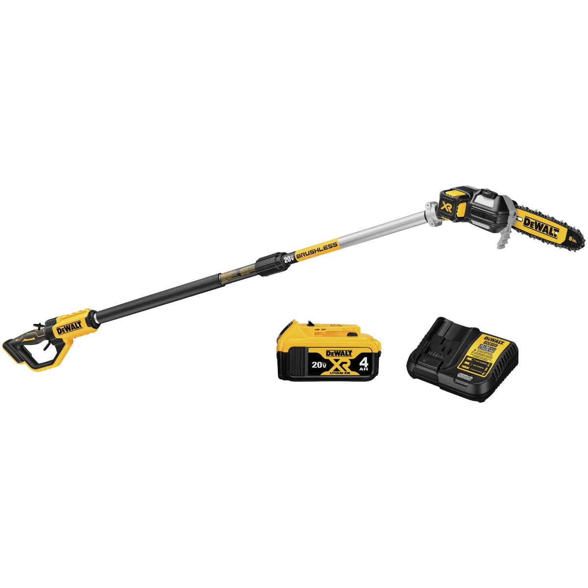 DeWalt 20V MAX XR 8 In. Cordless Pole Saw Kit