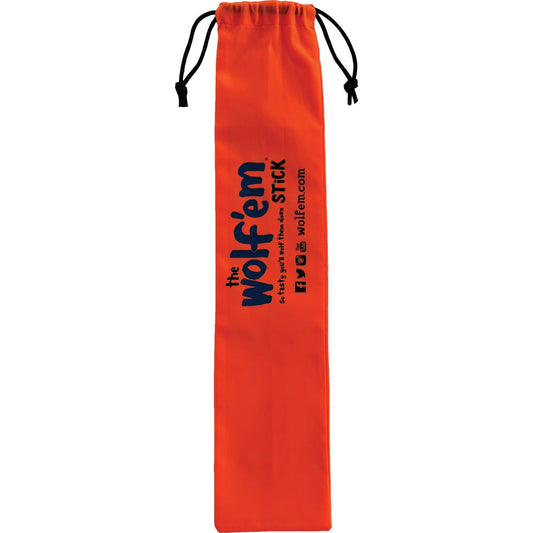 Wolf'em 19 In. L. Nylon Drawstring Campfire Roasting Stick Carry Bag