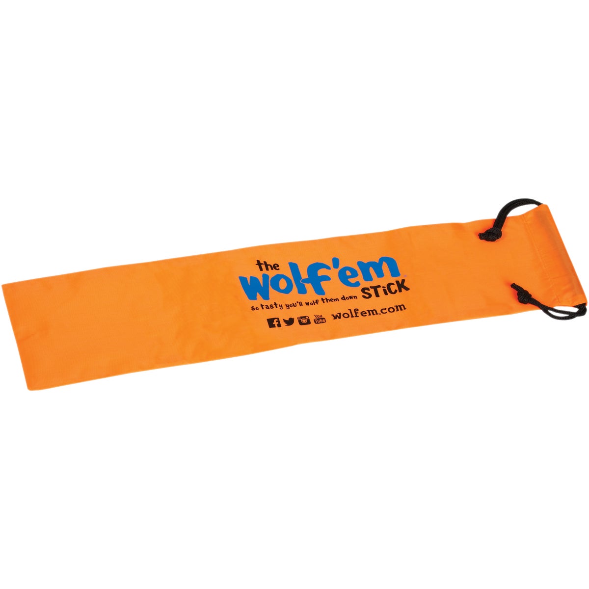 Wolf'em 19 In. L. Nylon Drawstring Campfire Roasting Stick Carry Bag