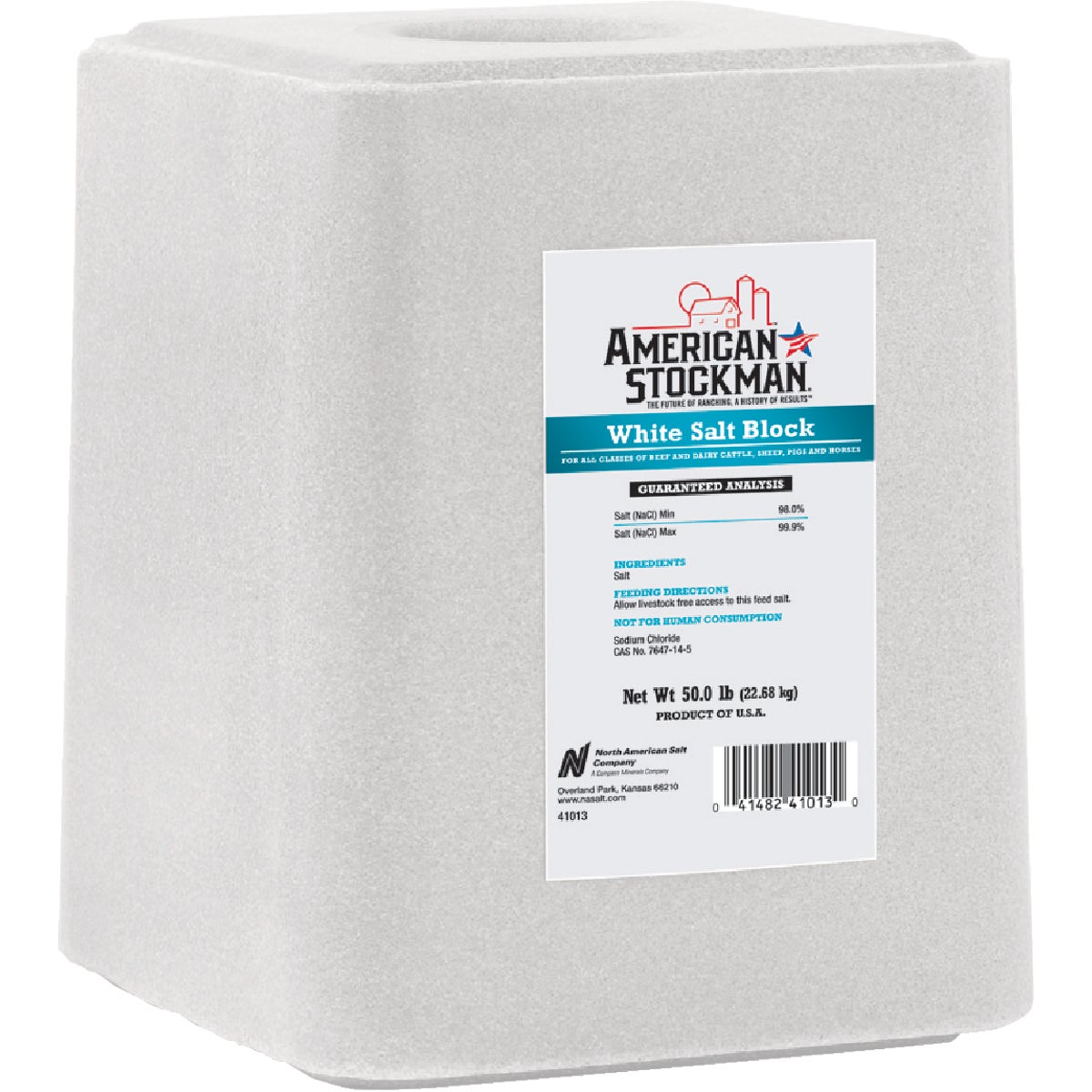 American Stockman 50 Lb. Salt Block