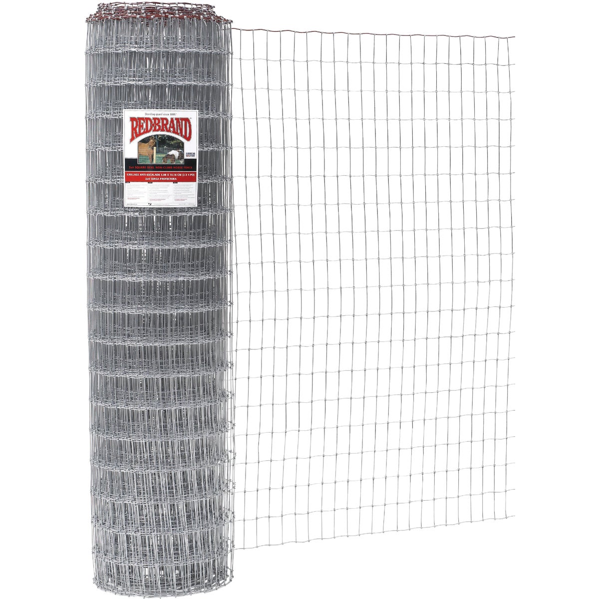 Keystone Red Brand 48 In. H. x 100 Ft. L. Galvanized Steel Class 1 Square Deal Non-Climb Horse Fence