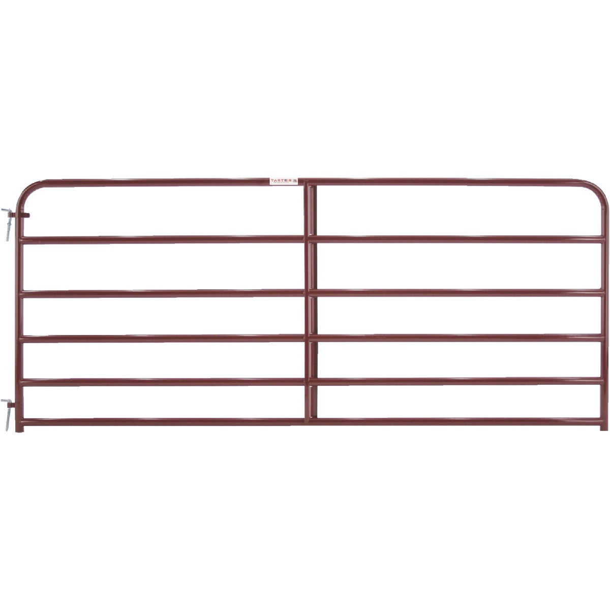 Tarter 50 In. H. x 10 Ft. L. x 1-3/4 In. Tube Diameter Red Economy Tube Gate