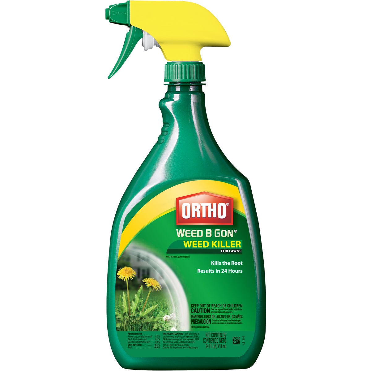 Ortho Weed-B-Gon 24 Oz. Ready To Use Trigger Spray Weed Killer For Lawns