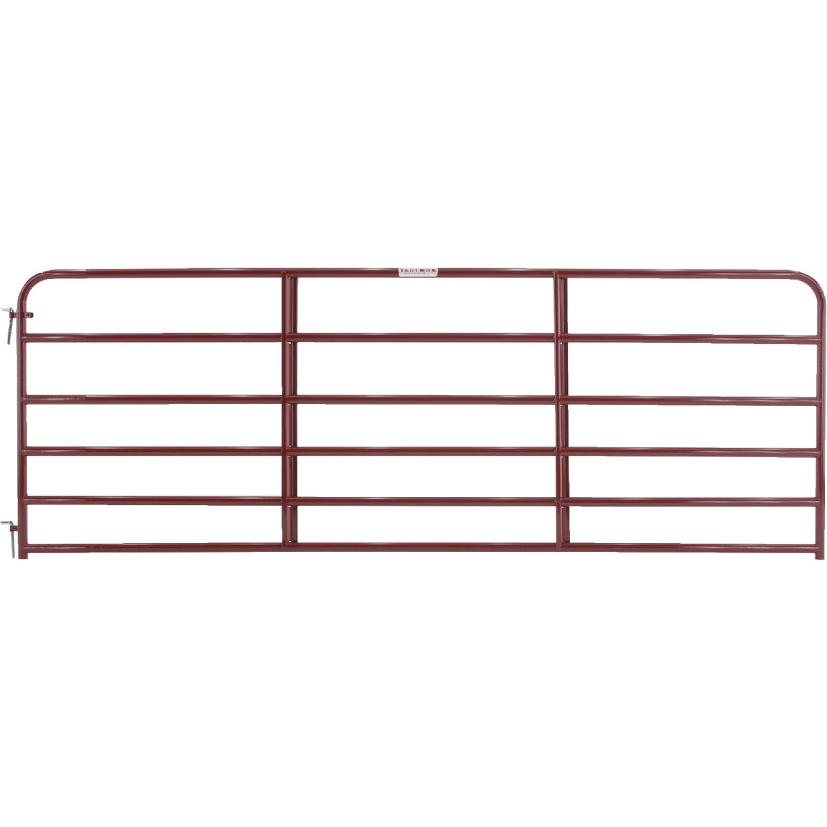 Tarter 50 In. H. x 12 Ft. L. x 1-3/4 In. Tube Diameter Red Economy Tube Gate