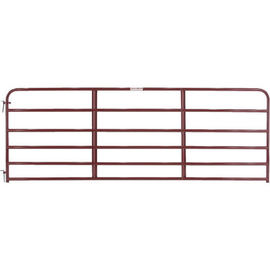 Tarter 50 In. H. x 12 Ft. L. x 1-3/4 In. Tube Diameter Red Economy Tube Gate