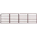 Tarter 50 In. H. x 16 Ft. L. x  1-3/4 In. Tube Diameter Red Economy Tube Gate