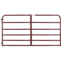 Tarter 50 In. H. x 8 Ft. L. x 1-3/4 In. Tube Diameter Red Economy Tube Gate