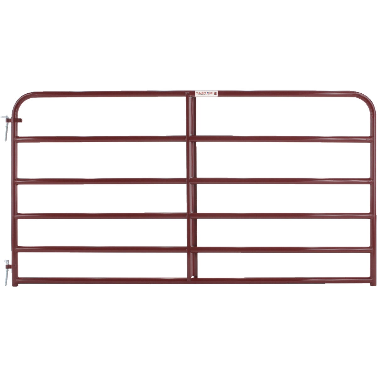 Tarter 50 In. H. x 8 Ft. L. x 1-3/4 In. Tube Diameter Red Economy Tube Gate