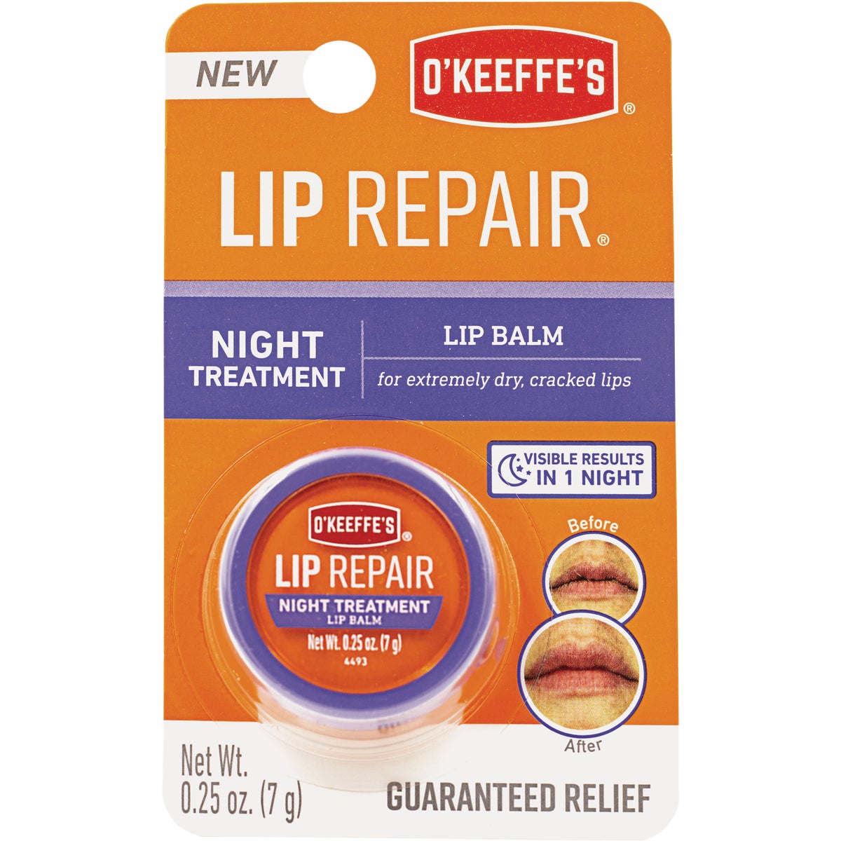 O'Keeffe's 0.25 Oz. Lip Repair Night Treatment
