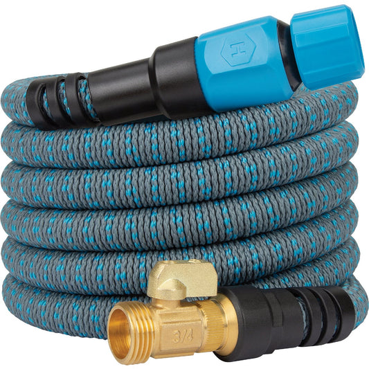 Hydrotech 5/8 In. x 25 Ft. Expandable Burst Proof Hose - Blue