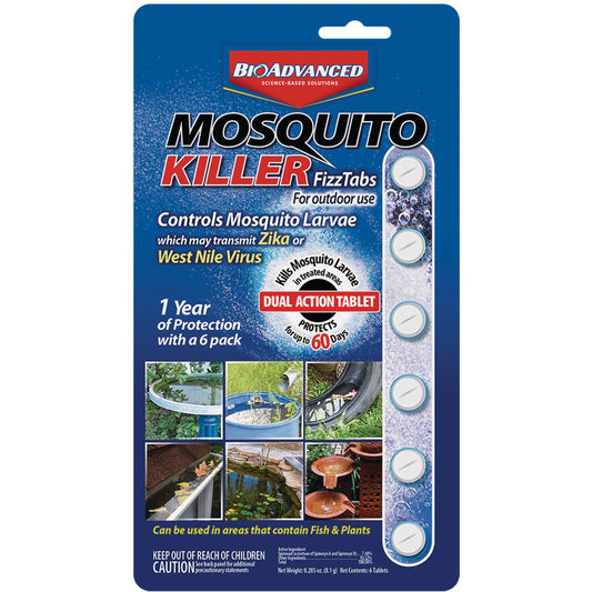 BioAdvanced Ready To Use Tablet Mosquito Killer (4-Pack)