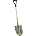 Best Garden 28 In. Wood D-Handle Round Point Shovel