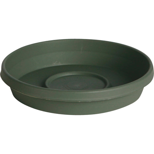 Bloem Terra Living Green 6 In. Plastic Flower Pot Saucer