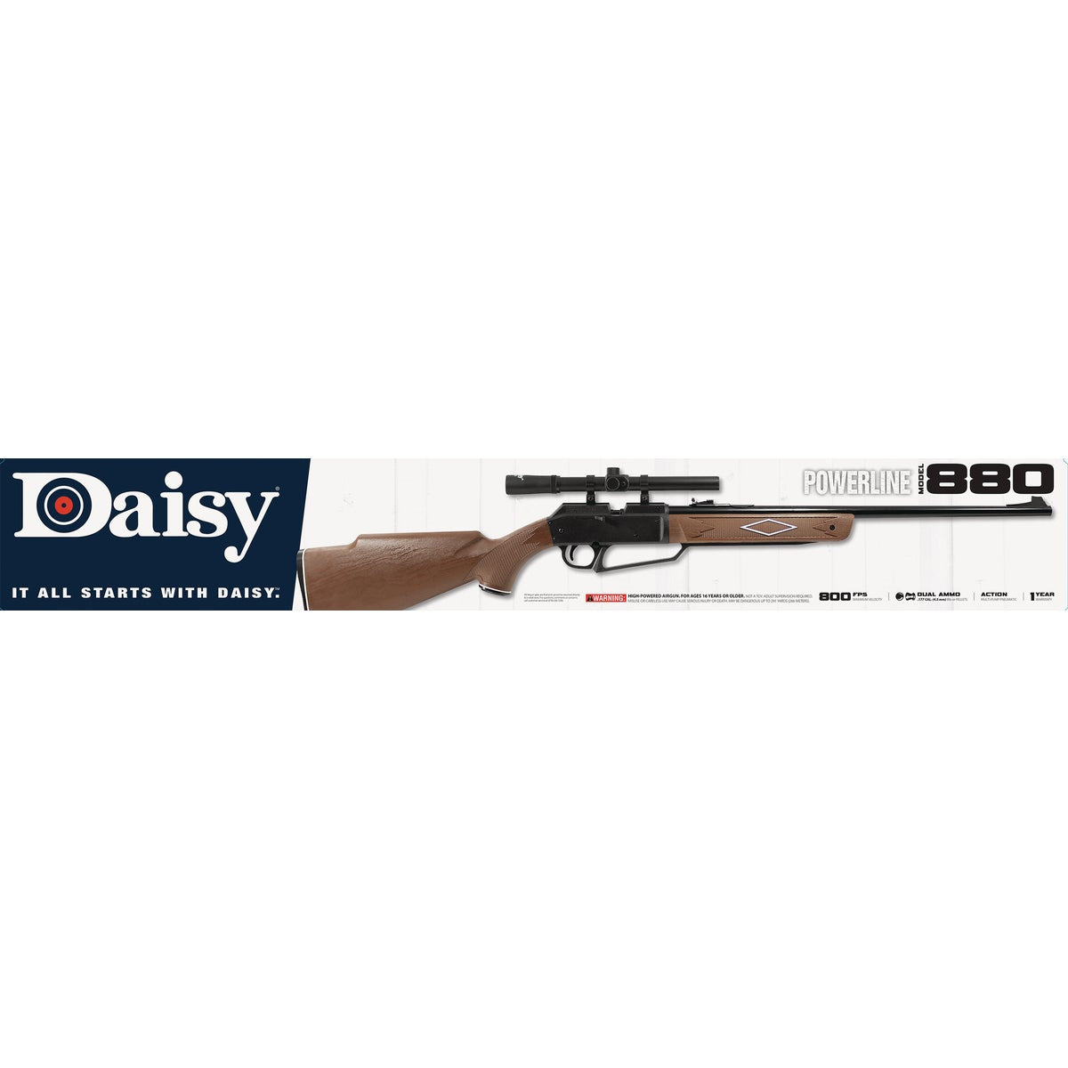 Daisy 880 .177 Cal. Pneumatic Pump BB Air Rifle