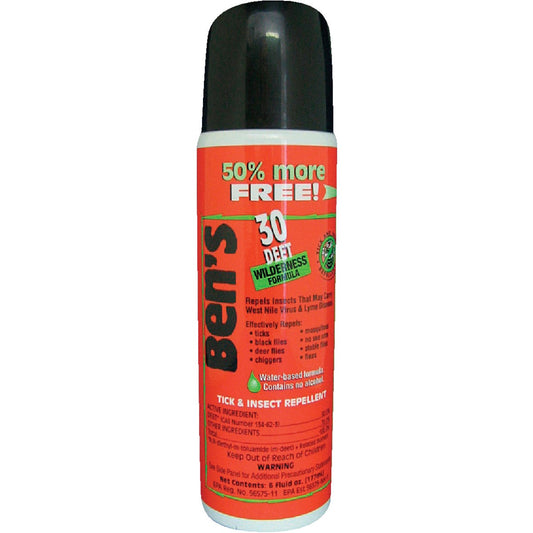 Ben's 30% Deet 6 Oz. Insect Repellent Aerosol Spray