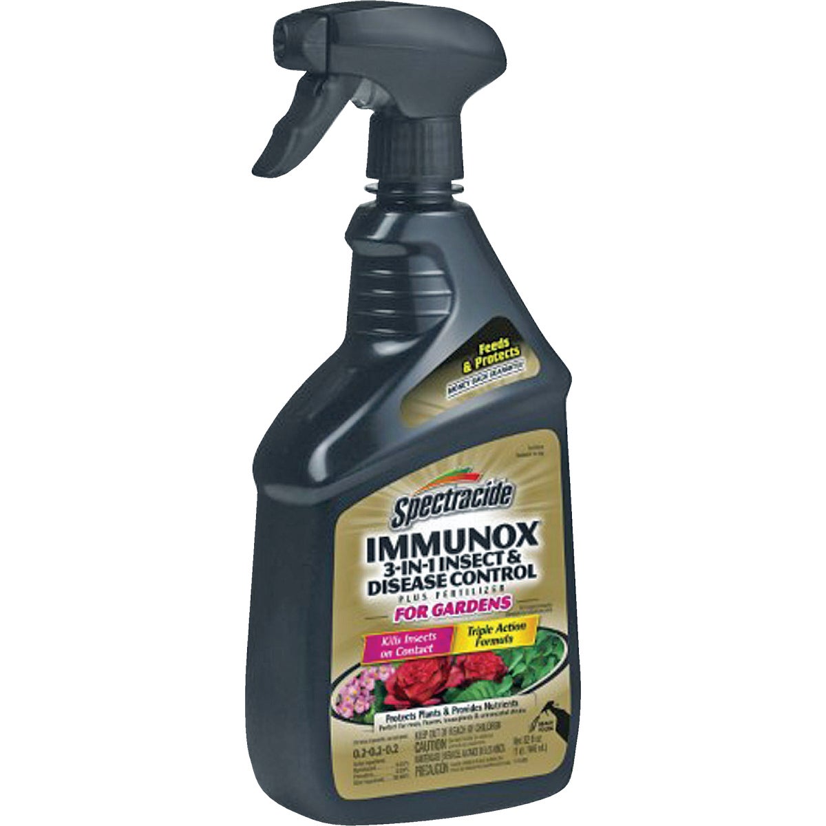 Spectracide Immunox 3-In-1 32 Oz. Ready To Use Trigger Spray Insect & Disease Killer