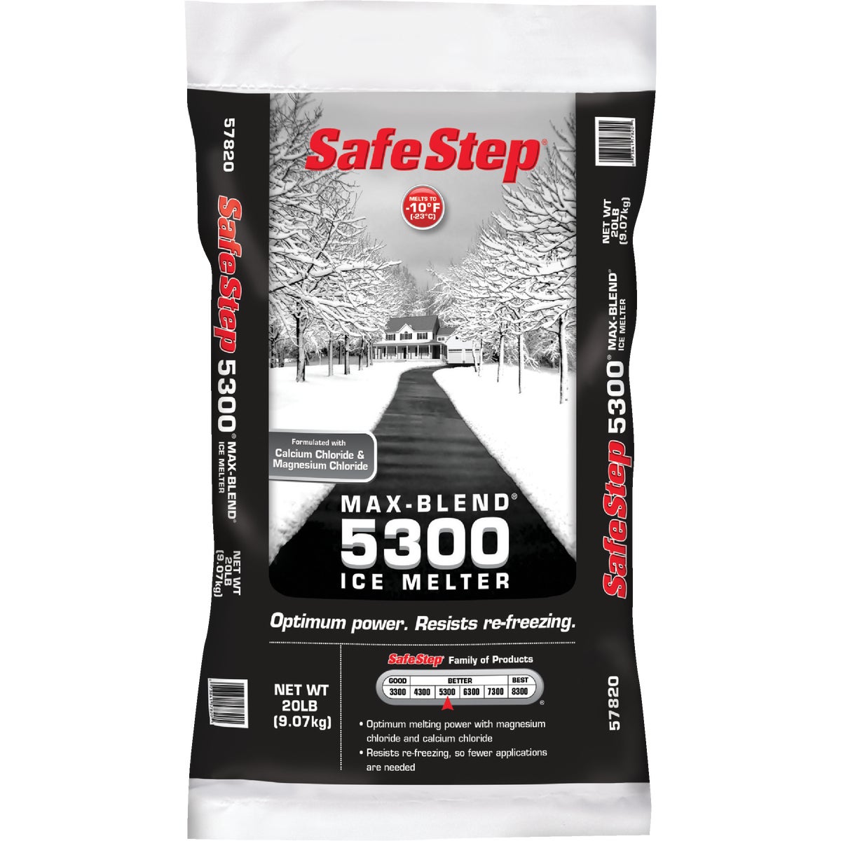 Safe Step Max-Blend 5300 20 Lb. Ice Melt Flakes