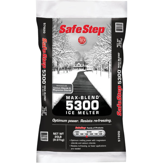 Safe Step Max-Blend 5300 20 Lb. Ice Melt Flakes