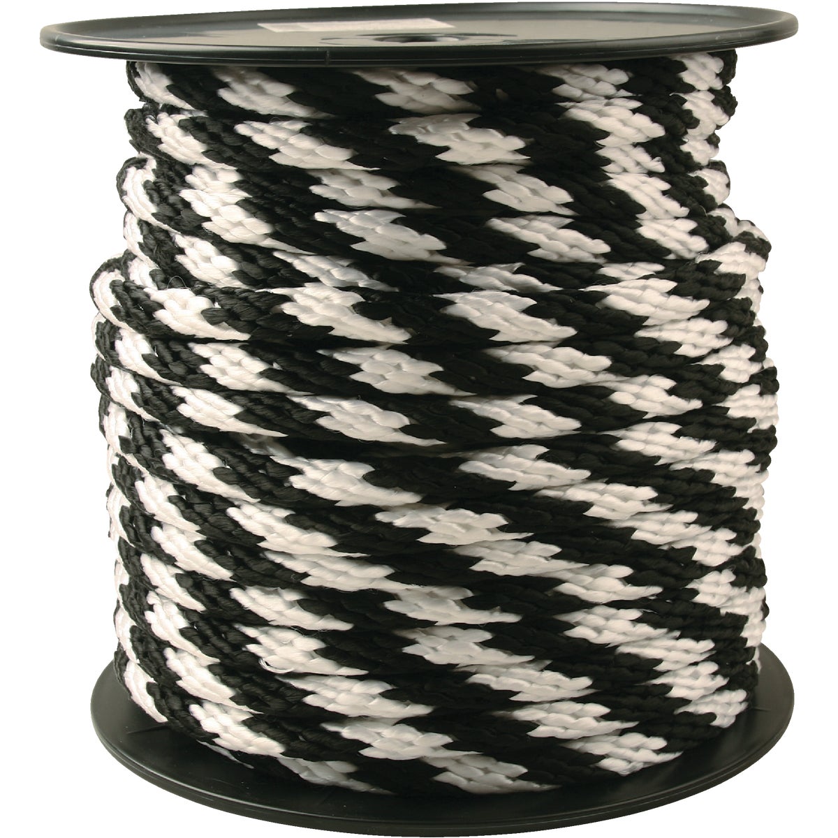 Do it Best 5/8 In. x 150 Ft. Black & White Derby Polypropylene Rope